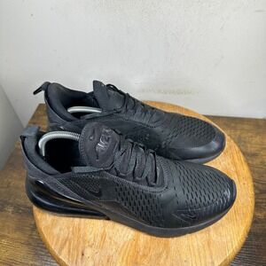 Nike Air Max 270 Mens Black Running Lifestyle Shoes AH8050-005 Size 11.5
